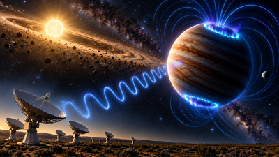 A planet 64 light-years away is sending radio signals; astronomers trace their source to auroras on the distant world |