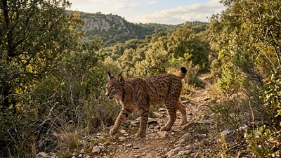 Iberian lynx fell to just 62 mature animals in 2001; conservation has helped push its population above 2,000 |