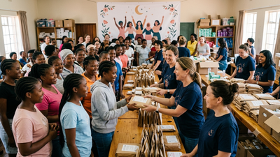 In 2017, one woman began collecting menstrual products for women in need; 8 years later, Project Dignity was supporting nearly 1,900 women and girls every month | World News