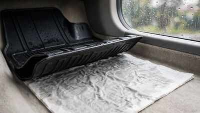 Why putting newspaper under your car mats during the rainy season can help keep the carpet dry |